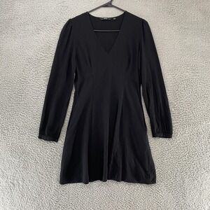 Uniqlo | Dresses | Uniqlo Black Long Sleeve Dress | Poshmark